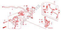 ARTICULATION AVANT pour Honda CR-V DIESEL 2.2 COMFORT 5 Portes 6 vitesses manuelles 2010