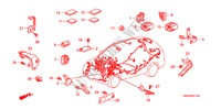 ATTACHE DE FAISCEAU/SUPPORT(RH)(2) pour Honda CR-V SE 5 Portes 5 vitesses automatique 2009