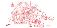 CARTER D'EMBRAYAGE(2.4L) pour Honda CR-V RV-SI 5 Portes 6 vitesses manuelles 2009