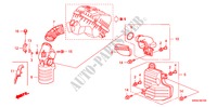 CHAMBRE DE RESONANCE(2.0L) pour Honda CR-V EXECUTIVE 5 Portes 5 vitesses automatique 2010