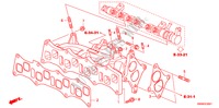 COLLECTEUR D'ADMISSION(DIESEL)('10) pour Honda CR-V DIESEL 2.2 COMFORT 5 Portes 6 vitesses manuelles 2010