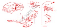 CONDUIT pour Honda CR-V DIESEL 2.2 COMFORT 5 Portes 6 vitesses manuelles 2010