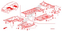 COUVERCLE INFERIEUR pour Honda CR-V DIESEL 2.2 COMFORT 5 Portes 6 vitesses manuelles 2010