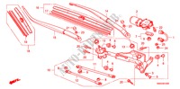 ESSUIE GLACE AVANT(LH) pour Honda CR-V DIESEL 2.2 COMFORT 5 Portes 6 vitesses manuelles 2010