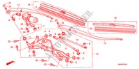 ESSUIE GLACE AVANT(RH) pour Honda CR-V ES 5 Portes 6 vitesses manuelles 2010