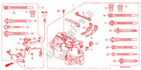 FAISCEAU DES FILS(2.4L) pour Honda CR-V RVSI 5 Portes 5 vitesses automatique 2009