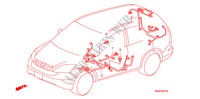 FAISCEAU DES FILS(RH)(3) pour Honda CR-V EX 5 Portes 5 vitesses automatique 2009