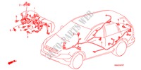 FAISCEAU DES FILS(RH)(4) pour Honda CR-V EXECUTIVE 5 Portes 6 vitesses manuelles 2010