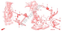 FOURCHETTE DE SELECTION(DIESEL) pour Honda CR-V DIESEL 2.2 EX 5 Portes 5 vitesses automatique 2010
