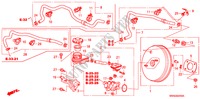MAITRE CYLINDRE DE FREIN/ALIMENTATION PRINCIPALE(LH)(1) pour Honda CR-V DIESEL 2.2 COMFORT 5 Portes 6 vitesses manuelles 2010