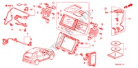 SYSTEME DE NAVIGATION(RH) pour Honda CR-V EX 5 Portes 6 vitesses manuelles 2010