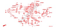 TURBOCOMPRESSEUR(DIESEL)('10) pour Honda CR-V DIESEL 2.2 COMFORT 5 Portes 6 vitesses manuelles 2010