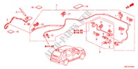 ANTENNE(LH) pour Honda CR-V DIESEL 2.2 COMFORT 5 Portes 6 vitesses manuelles 2011