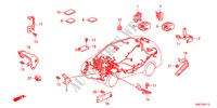ATTACHE DE FAISCEAU/SUPPORT(RH)(2) pour Honda CR-V SE RUNOUT 5 Portes 5 vitesses automatique 2011
