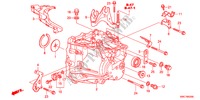 BOITE DE VITESSES(2.0L)(2.4L) pour Honda CR-V ES 5 Portes 6 vitesses manuelles 2011