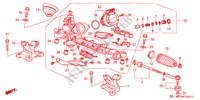 BOITE DE VITESSES DE P.S.(EPS)(RH) pour Honda CR-V EX 5 Portes 5 vitesses automatique 2011