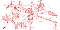 BOITE DE VITESSES DE P.S.(HPS)(LH) pour Honda CR-V DIESEL 2.2 EXECUTIVE 5 Portes 5 vitesses automatique 2011
