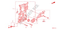 CARTER DE CHAINE(2.4L) pour Honda CR-V 2.4 EXECUTIVE 5 Portes 5 vitesses automatique 2011