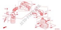 CHAMBRE DE RESONANCE(2.0L) pour Honda CR-V ELEGANCE 5 Portes 5 vitesses automatique 2011