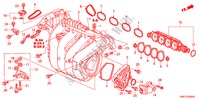 COLLECTEUR D'ADMISSION(2.0L) pour Honda CR-V EXECUTIVE 5 Portes 5 vitesses automatique 2011