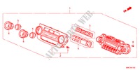 COMMANDE CLIMATISATION   AUTO(LH) pour Honda CR-V DIESEL 2.2 EXECUTIVE 5 Portes 5 vitesses automatique 2011