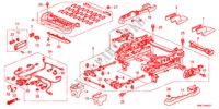 COMP. DE SIEGE AV.(D.)(SIGE ASSISTE) pour Honda CR-V DIESEL 2.2 EXECUTIVE 5 Portes 5 vitesses automatique 2011