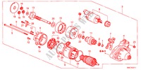 DEMARREUR(DENSO)(2.4L) pour Honda CR-V RV-SI 5 Portes 6 vitesses manuelles 2011