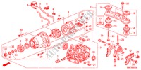 DIFFERENTIEL ARRIERE/MONTURE pour Honda CR-V DIESEL 2.2 ELEGANCE 5 Portes 6 vitesses manuelles 2011
