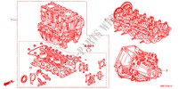 ENS. DE MOTEUR/ENS. BOITE DE VITESSES(DIESEL) pour Honda CR-V DIESEL 2.2 ELEGANCE 5 Portes 5 vitesses automatique 2011