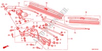 ESSUIE GLACE AVANT(RH) pour Honda CR-V SE RUNOUT 5 Portes 6 vitesses manuelles 2011