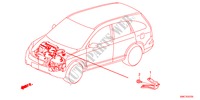 ETAI FAISCEAU DE FILS MOTEUR(2.4L) pour Honda CR-V RV-I 5 Portes 6 vitesses manuelles 2011