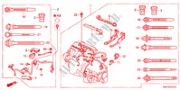 FAISCEAU DES FILS(2.4L) pour Honda CR-V RV-SI 5 Portes 5 vitesses automatique 2011