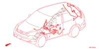 FAISCEAU DES FILS(LH)(3) pour Honda CR-V DIESEL 2.2 COMFORT 5 Portes 6 vitesses manuelles 2011