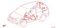 FAISCEAU DES FILS(RH)(3) pour Honda CR-V SE RUNOUT 5 Portes 5 vitesses automatique 2011