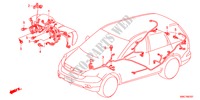 FAISCEAU DES FILS(RH)(4) pour Honda CR-V ES 5 Portes 6 vitesses manuelles 2011
