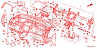 PANNEAU D'INSTRUMENT(LH) pour Honda CR-V DIESEL 2.2 ELEGANCE 5 Portes 5 vitesses automatique 2011