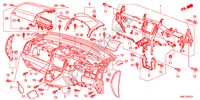 PANNEAU D'INSTRUMENT(RH) pour Honda CR-V ES 5 Portes 6 vitesses manuelles 2011