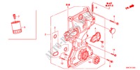 POMPE A HUILE(2.0L) pour Honda CR-V EX 5 Portes 6 vitesses manuelles 2011