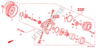 POMPE P.S.(2.4L) pour Honda CR-V RV-I 5 Portes 6 vitesses manuelles 2011
