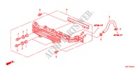 REFROIDISSEUR ATF pour Honda CR-V DIESEL 2.2 SE RUNOUT 5 Portes 5 vitesses automatique 2011