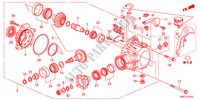 TRANSFERT(DIESEL) pour Honda CR-V DIESEL 2.2 SE RUNOUT 5 Portes 5 vitesses automatique 2011
