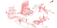 ARBRE DE COMMANDE/ TAMIS FILTRANT ATF(2.2L) pour Honda SHUTTLE 2.2IES 5 Portes 4 vitesses automatique 1996