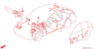 FAISCEAU DES FILS pour Honda CITY LI 4 Portes 4 vitesses automatique 2000