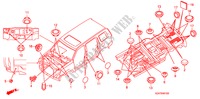 ANNEAU(AVANT) pour Honda PILOT EX-L 5 Portes 5 vitesses automatique 2011