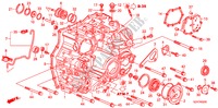 BOITE DE VITESSES pour Honda PILOT EX-L 5 Portes 5 vitesses automatique 2011