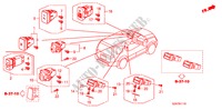 COMMUTATEUR pour Honda PILOT EX 5 Portes 5 vitesses automatique 2010