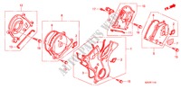 COUVERCLE DE DISTRIBUTION pour Honda PILOT EX-L 5 Portes 5 vitesses automatique 2011