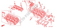CULASSE DE CYLINDRE AVANT pour Honda PILOT EX 5 Portes 5 vitesses automatique 2011