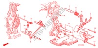 FOURCHETTE DE SELECTION pour Honda PILOT EX 5 Portes 5 vitesses automatique 2011