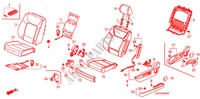 SIEGE AVANT(G.) pour Honda PILOT EX 5 Portes 5 vitesses automatique 2011